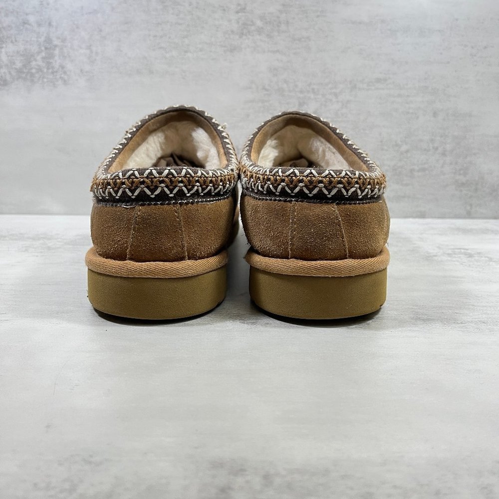 Ugg Tasman Suede Sheepskin Slippers - Men's Size 11 - Picture 6 of 9